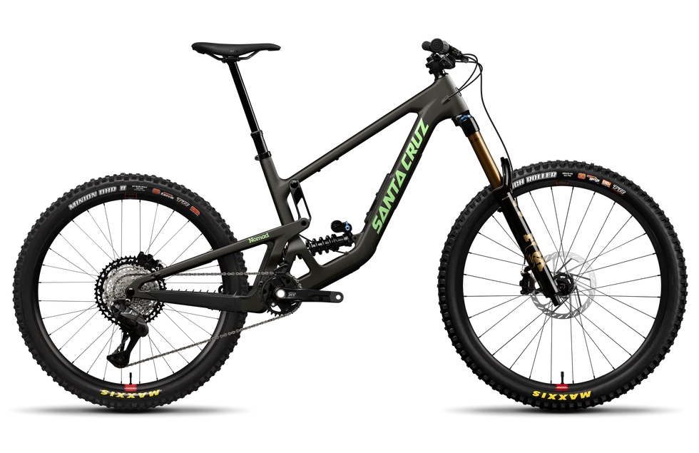 Santa Cruz Carbon CC Nomad XT Di2 Coil  Matte Metallic Earth Modell 2027